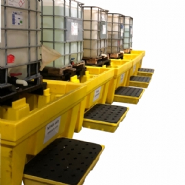 IBC Spill Pallet (With Removable Grid)