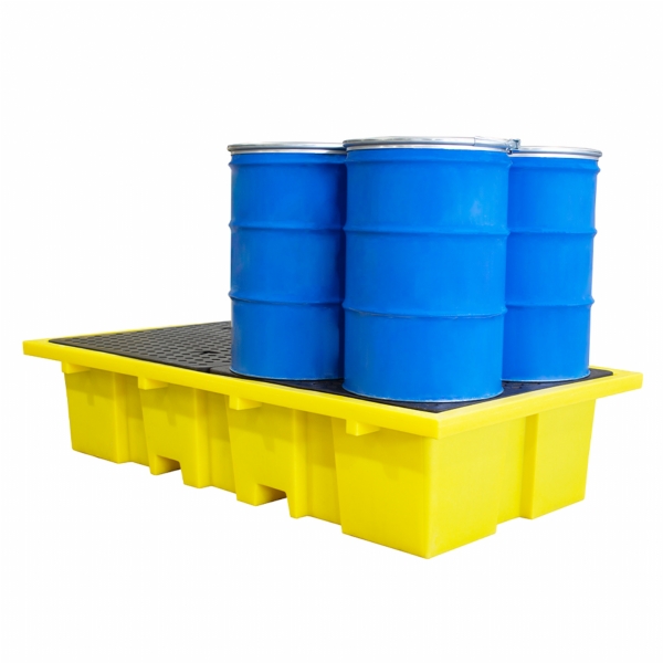 Spill Pallet Without Grid 250 Lt.
