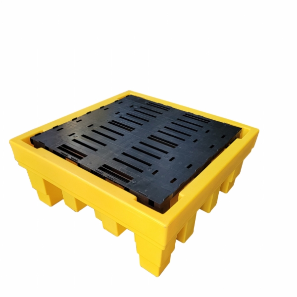 IBC Spill Pallet (For 2 x 1000ltr IBC ) 4 WAY 