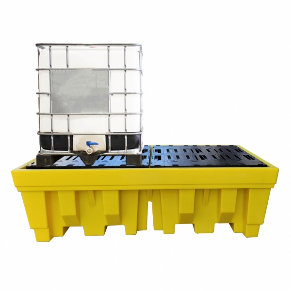 IBC Spill Pallet (With 4 Way For 1 x 1000ltr IBC) Recycled