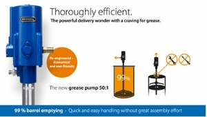 99% GREASE TRANSFER WITH PRESSOL AIR GREASE PUMPS
