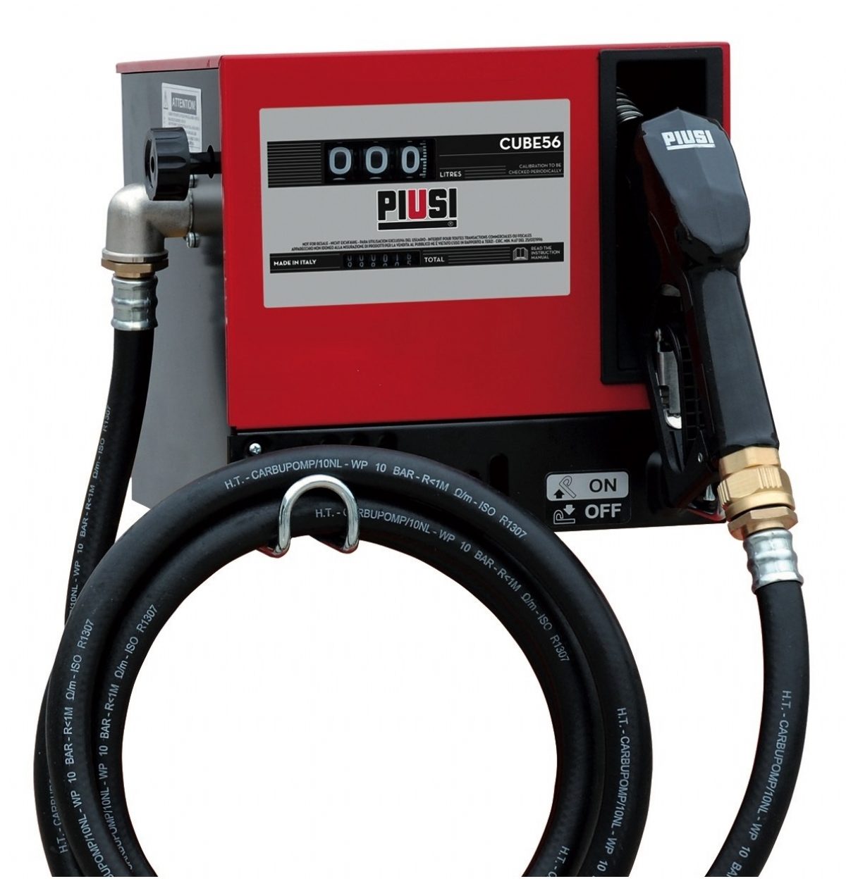 PIUSI CUBE 56 Diesel Transfer Pump Set 