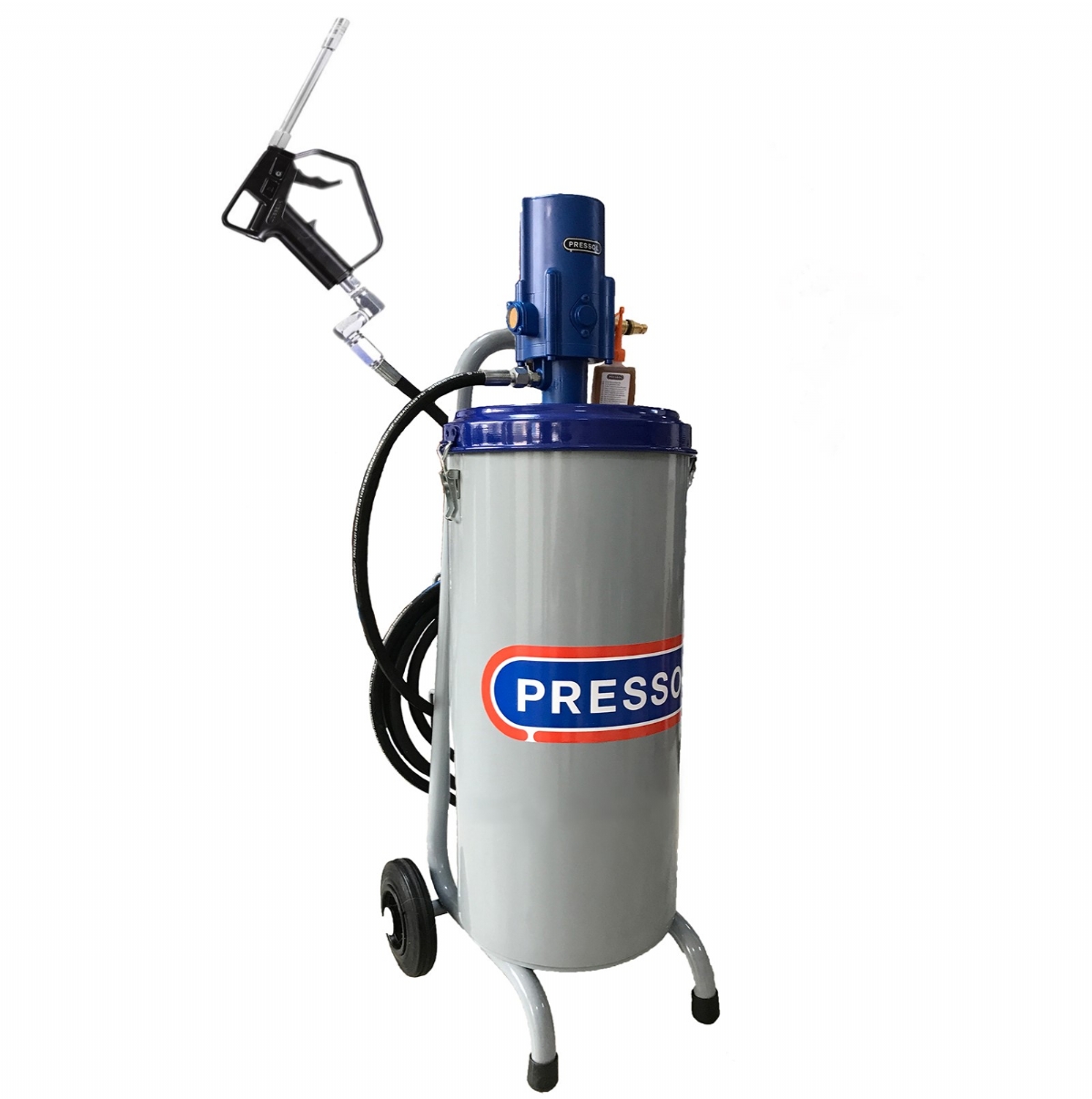 Pressol 30 Kg Mobile Grease System , 50:1 grease pump, 1100 G/min, grease pump, Pneumatic grease pump 