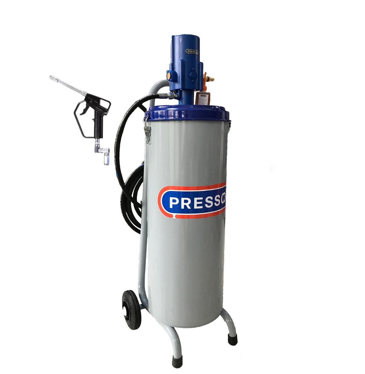 Pressol 50 Kg Mobile Grease System , 50:1 grease pump, 1100 G/min, 