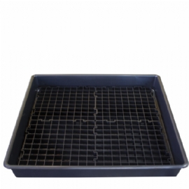 100 LT Drip Spill Tray with Grid 