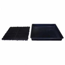 100 LT Drip Spill Tray with Grid 
