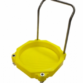 Poly Drum Dolly With Handle 