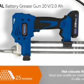 Pressol Grease Gun 20 V  Accu ( Digital Display ) 