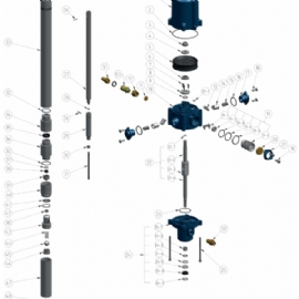 Pressol Pneumatic Grease Pump 50:1 468 mm