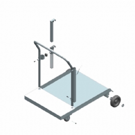 Drum Trolley On Wheels 180 kg Mobil