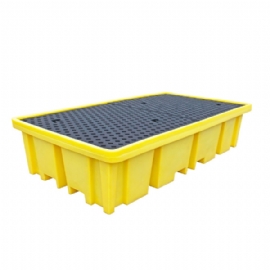 IBC Spill Pallet (For 2 x 1000ltr IBC ) 4 WAY 