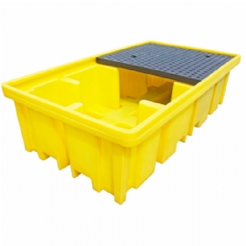 IBC Spill Pallet (For 2 x 1000ltr IBC ) 4 WAY 