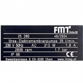 Pressol AdBlue Üre Transfer Pompası 220 V.