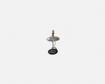 Pressol Measure Tin Plate With Metal Flex Spout 1 Lt