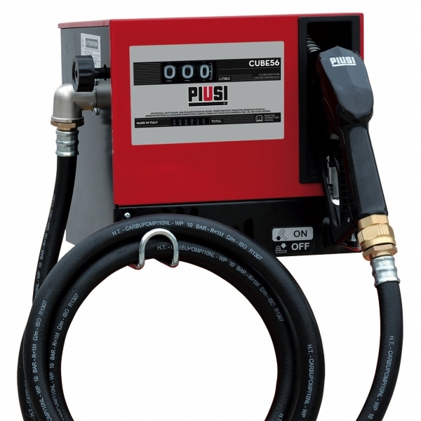 PIUSI CUBE 56  Diesel Transfer Pump Set 12 Volt