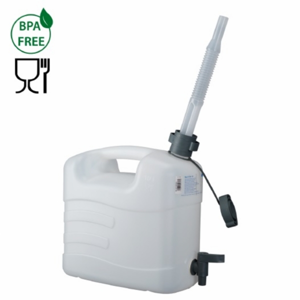 Pressol HDPE Bidon 10 LT, KİMYASAL BİDONU, GIDA BİDONU,  Pressol 21163  HDPE 10 litre Kimyasal Bidonu Kapaklı, gida bidonu, gidaya uygun bidon