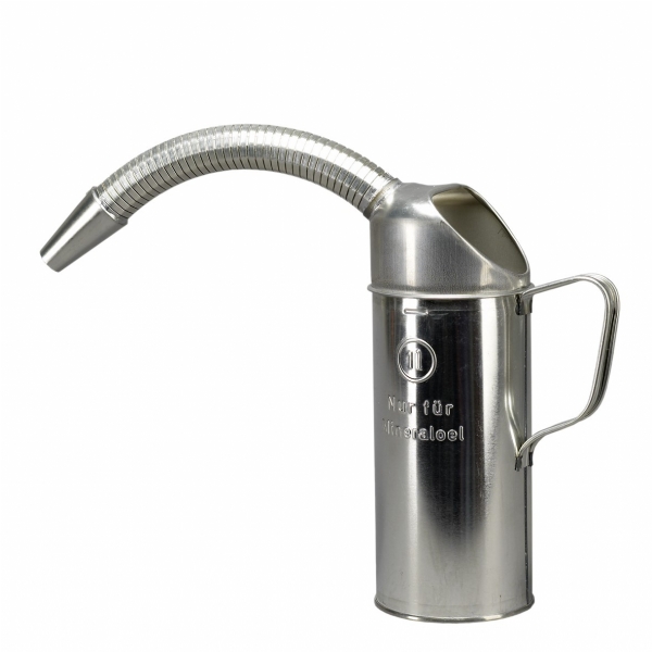 Pressol Measure Tin Plate With Metal Flex Spout 1 Lt