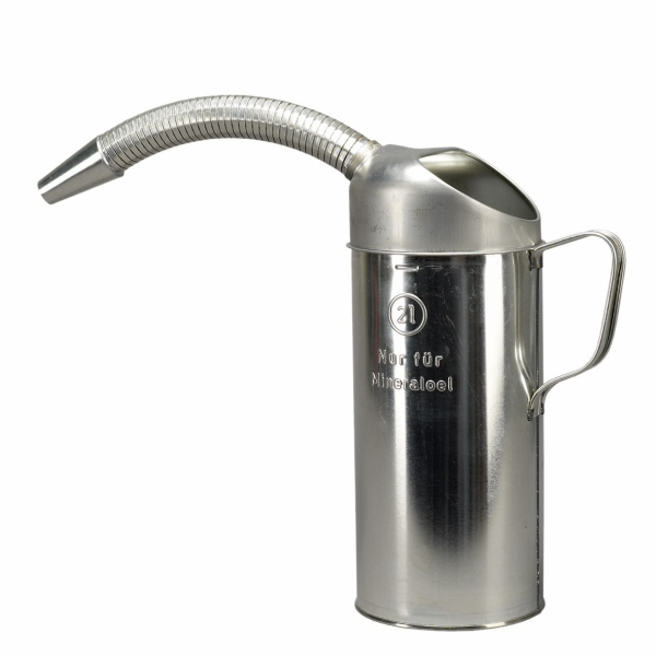 Pressol Measure Tin Plate With Metal Flex Spout 2 Lt