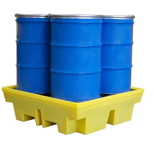 Spill Pallet Without Grid 250 Lt.