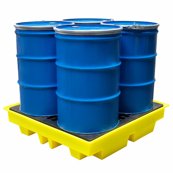 Spill Pallet 4 Drums Low Profil