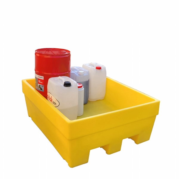 Spill Pallet Without Grid 250 Lt.
