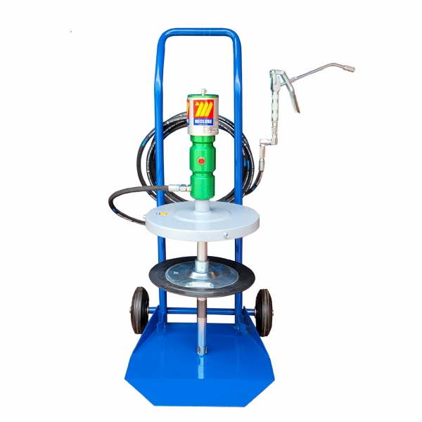  Pneumatic Grease Pump Set 100:1 Wheeled