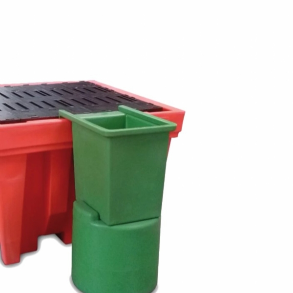 damlama kabı, damlama kovası, atık ve sızıntı paleti, varil paleti, taşkan paleti, zemin platformu, workstation, atık ve döküntü toplama küveti, ibc paletleri