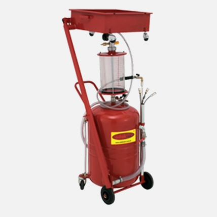 Air Operated Waste Oil Changer With Telescopic Tray